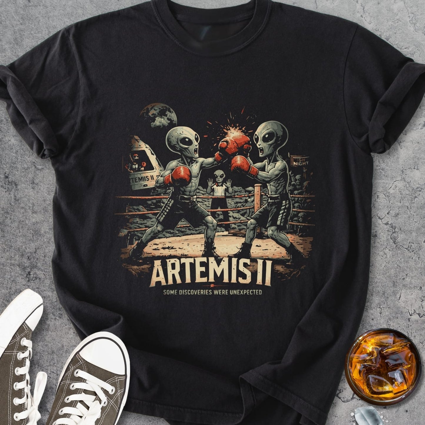 Artemis II discovery - Vintage Heavyweight Tee