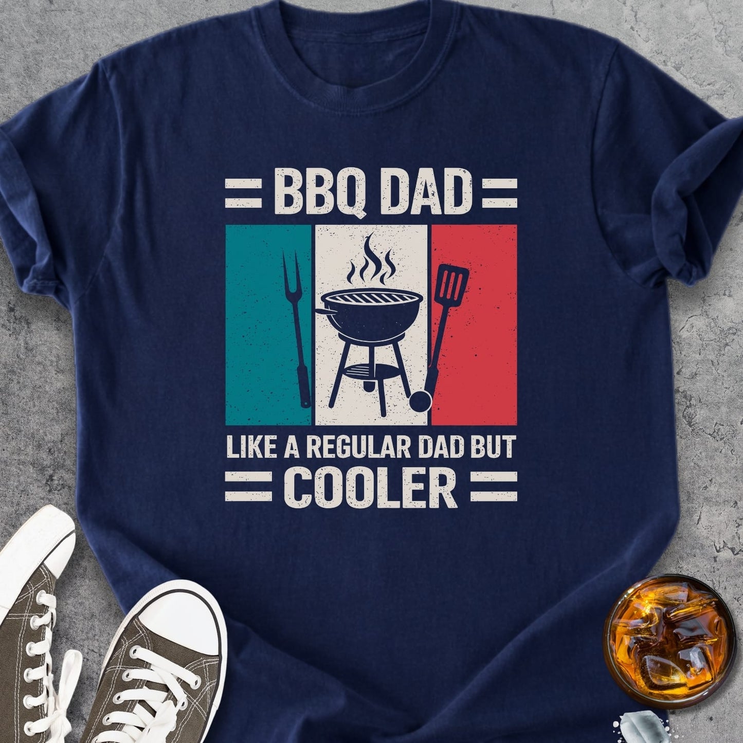BBQ Dad - Vintage Heavyweight Tee
