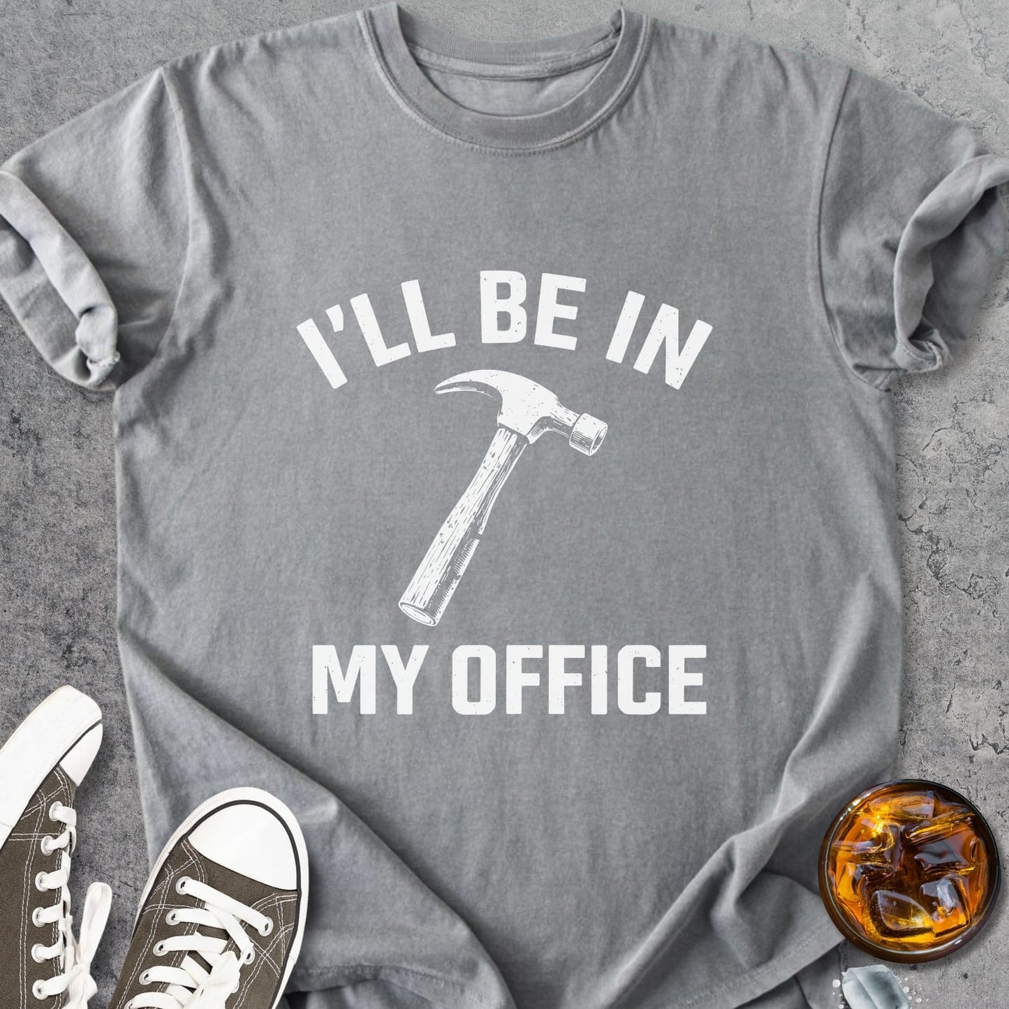 I'll Be In My Office - Vintage Heavyweight Tee