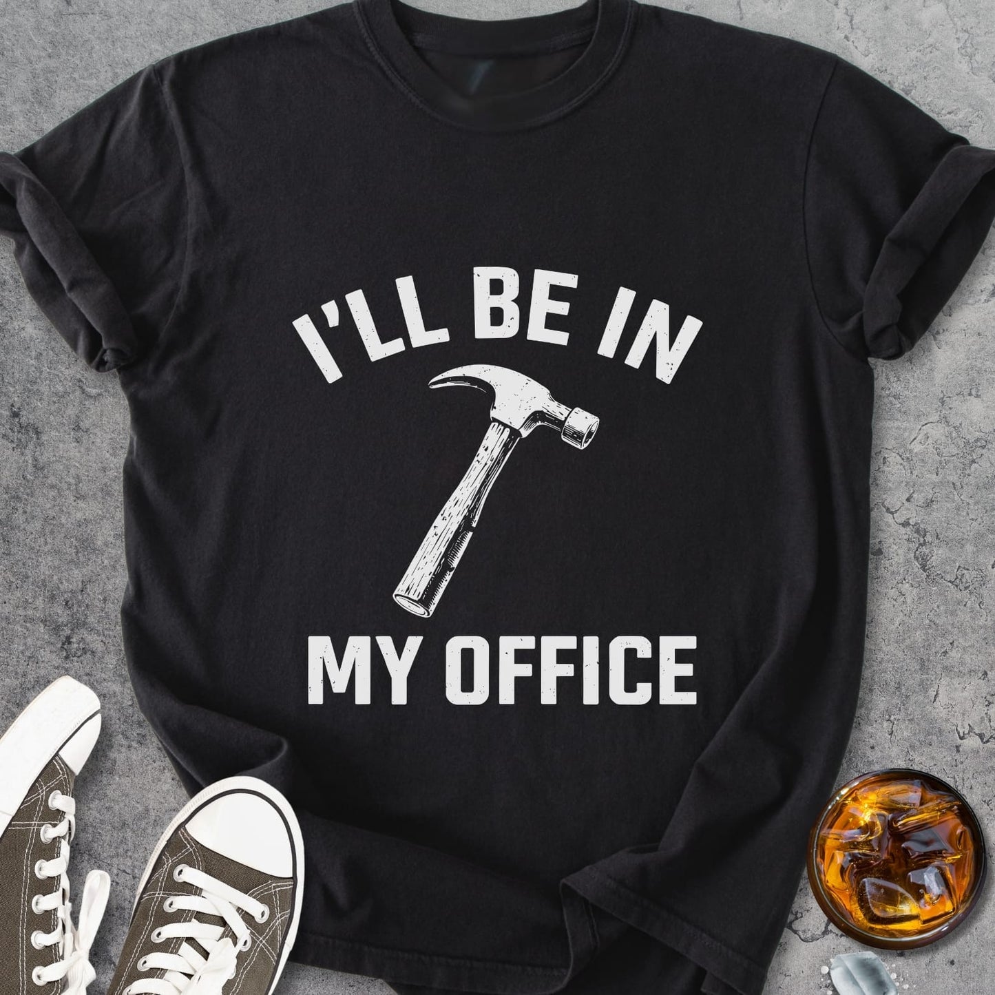 I'll Be In My Office - Vintage Heavyweight Tee
