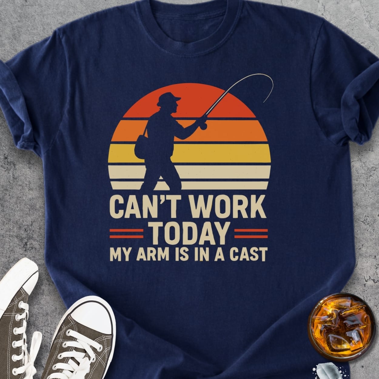 Can't Work Today - Vintage Heavyweight Tee