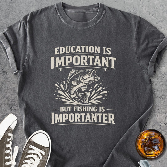 Education Is Important - Vintage Heavyweight Tee