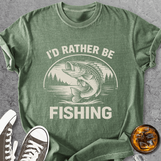 Rather Be Fishing - Vintage Heavyweight Tee