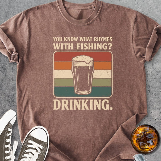 What Rhymes With Fishing - Vintage Heavyweight Tee