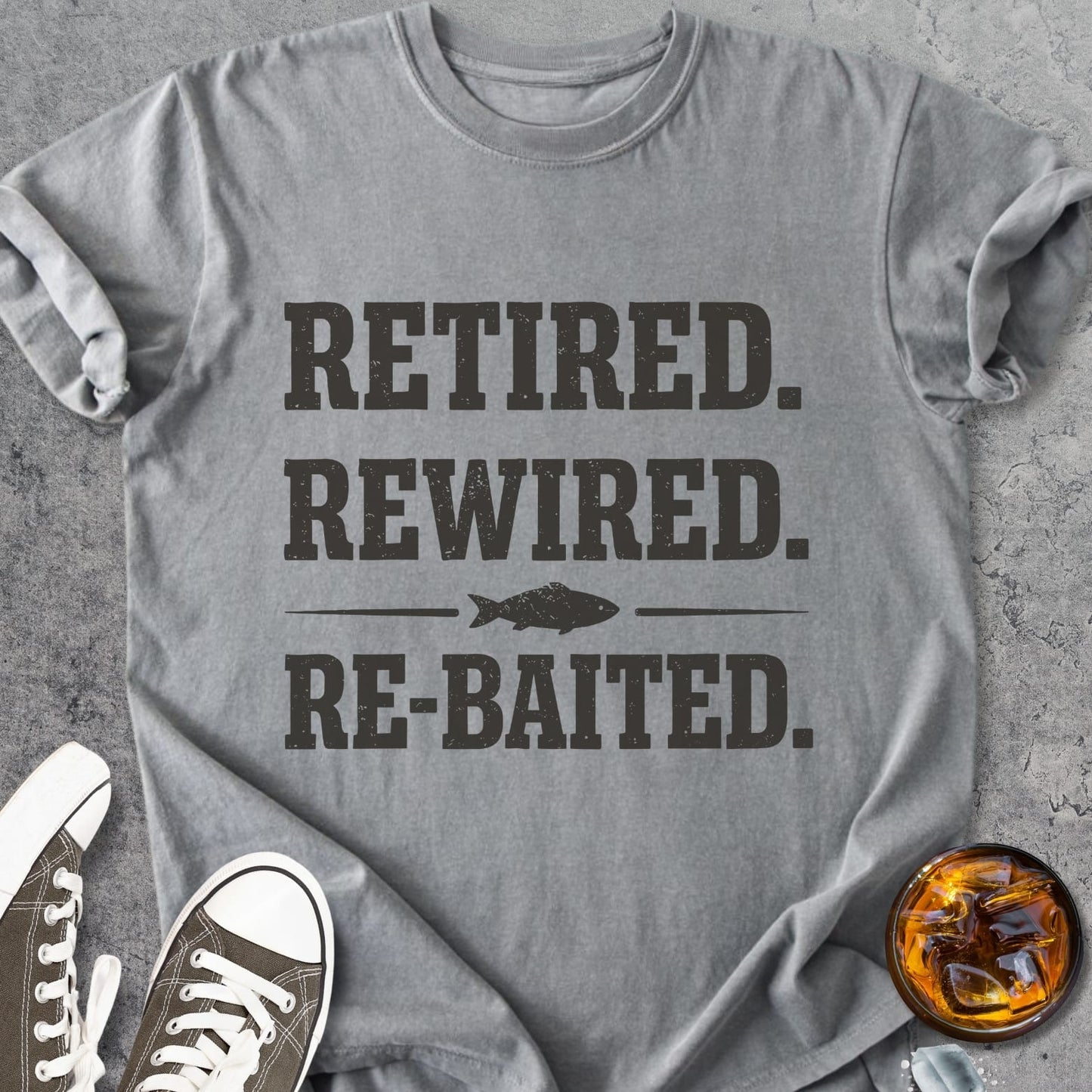Retired. Rewired - Vintage Heavyweight Tee