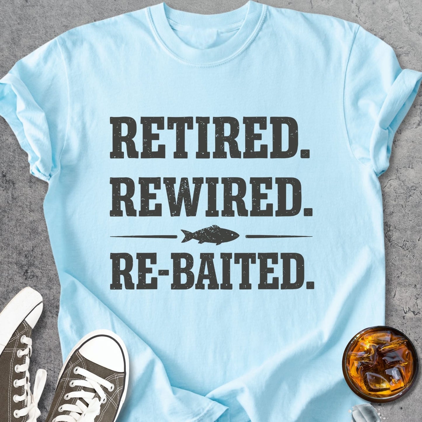 Retired. Rewired - Vintage Heavyweight Tee
