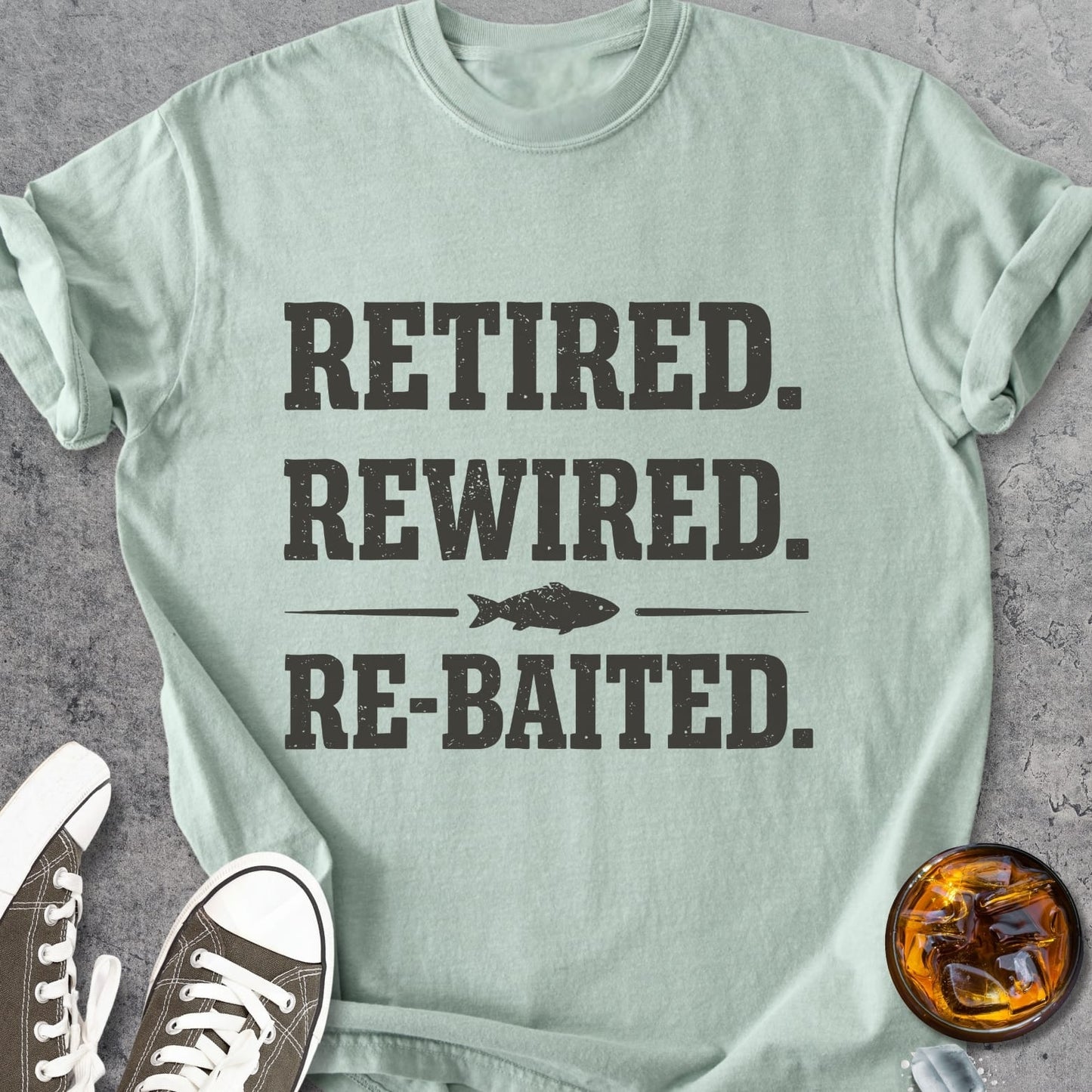 Retired. Rewired - Vintage Heavyweight Tee