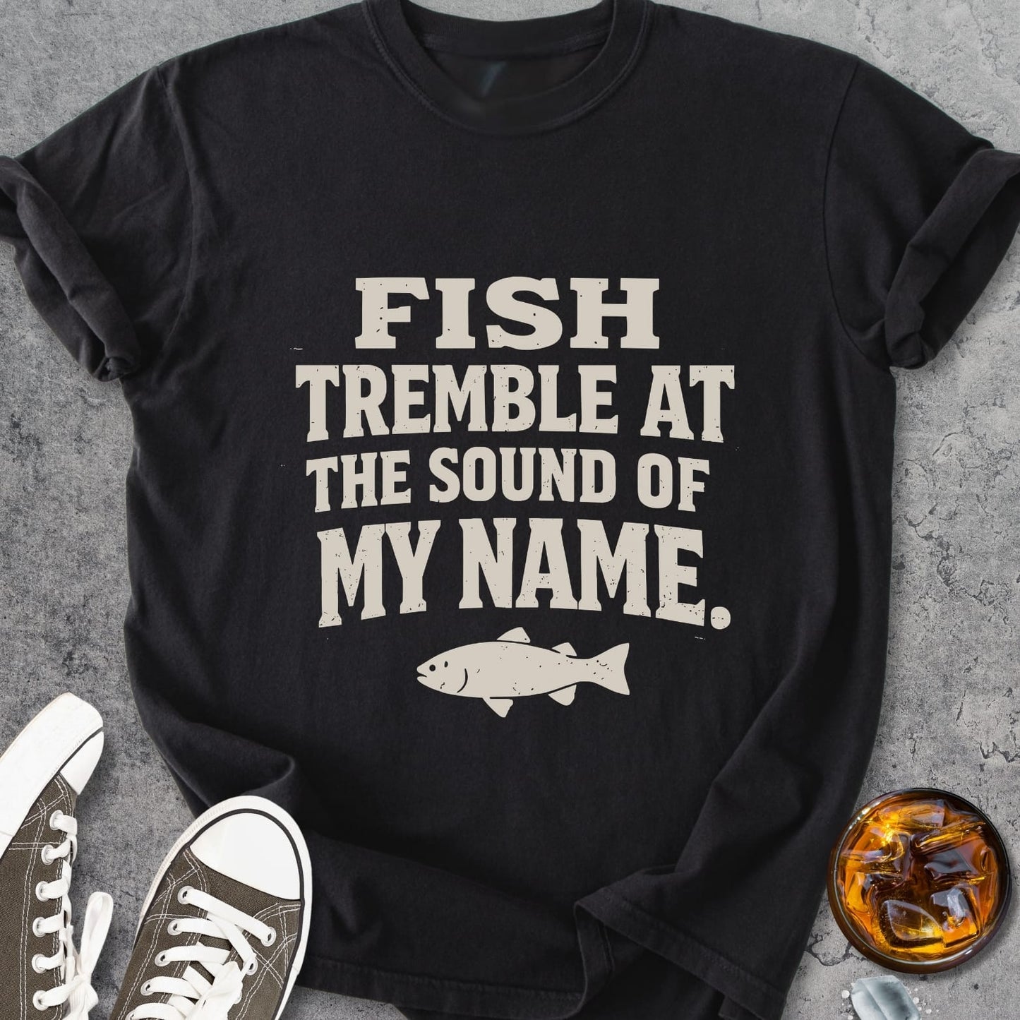 Panicky Fish - Premium Heavyweight Tee