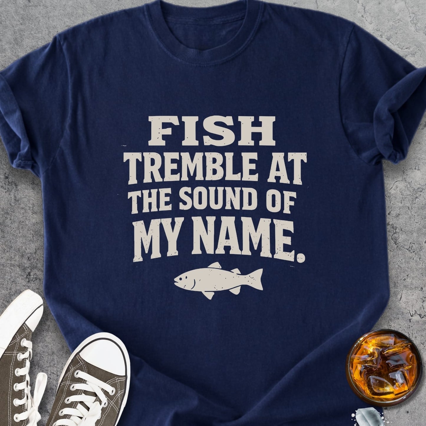 Panicky Fish - Premium Heavyweight Tee