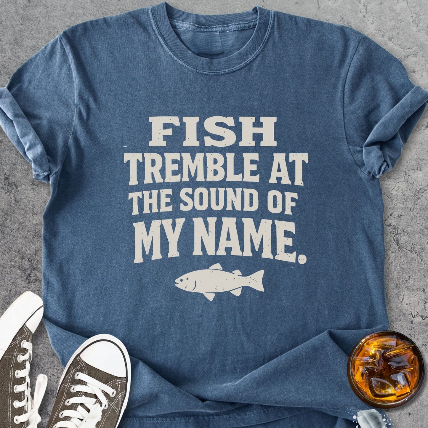Panicky Fish - Premium Heavyweight Tee
