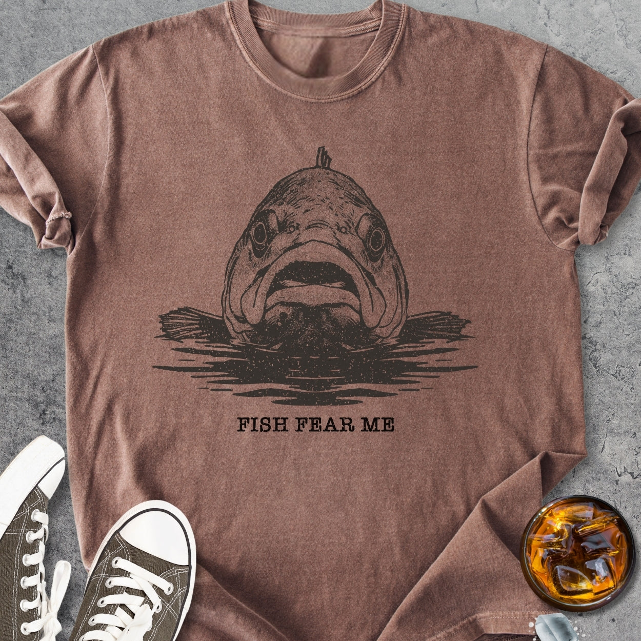 Fish Fear Me - Premium Heavyweight Tee