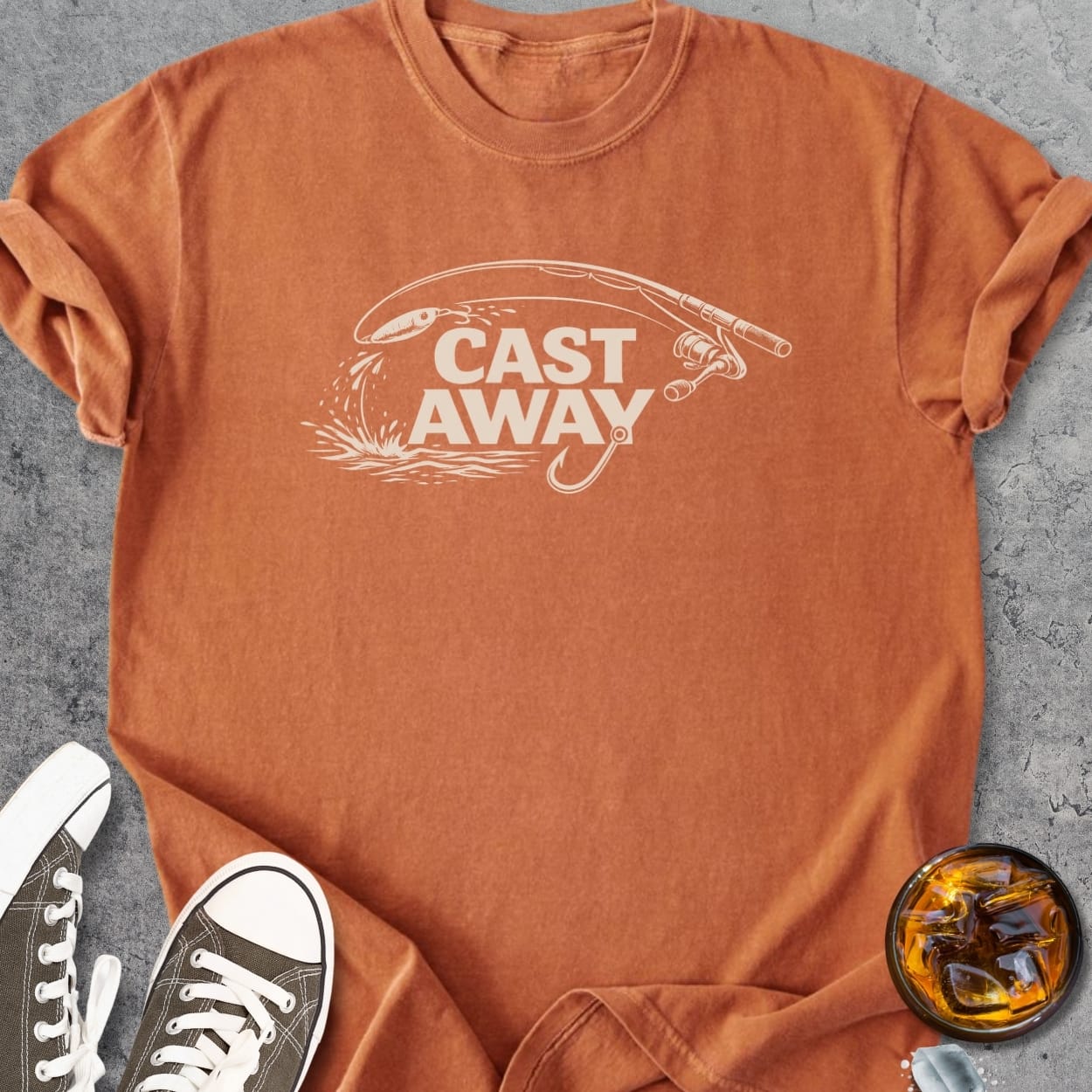 Cast Away - Premium Heavyweight Tee
