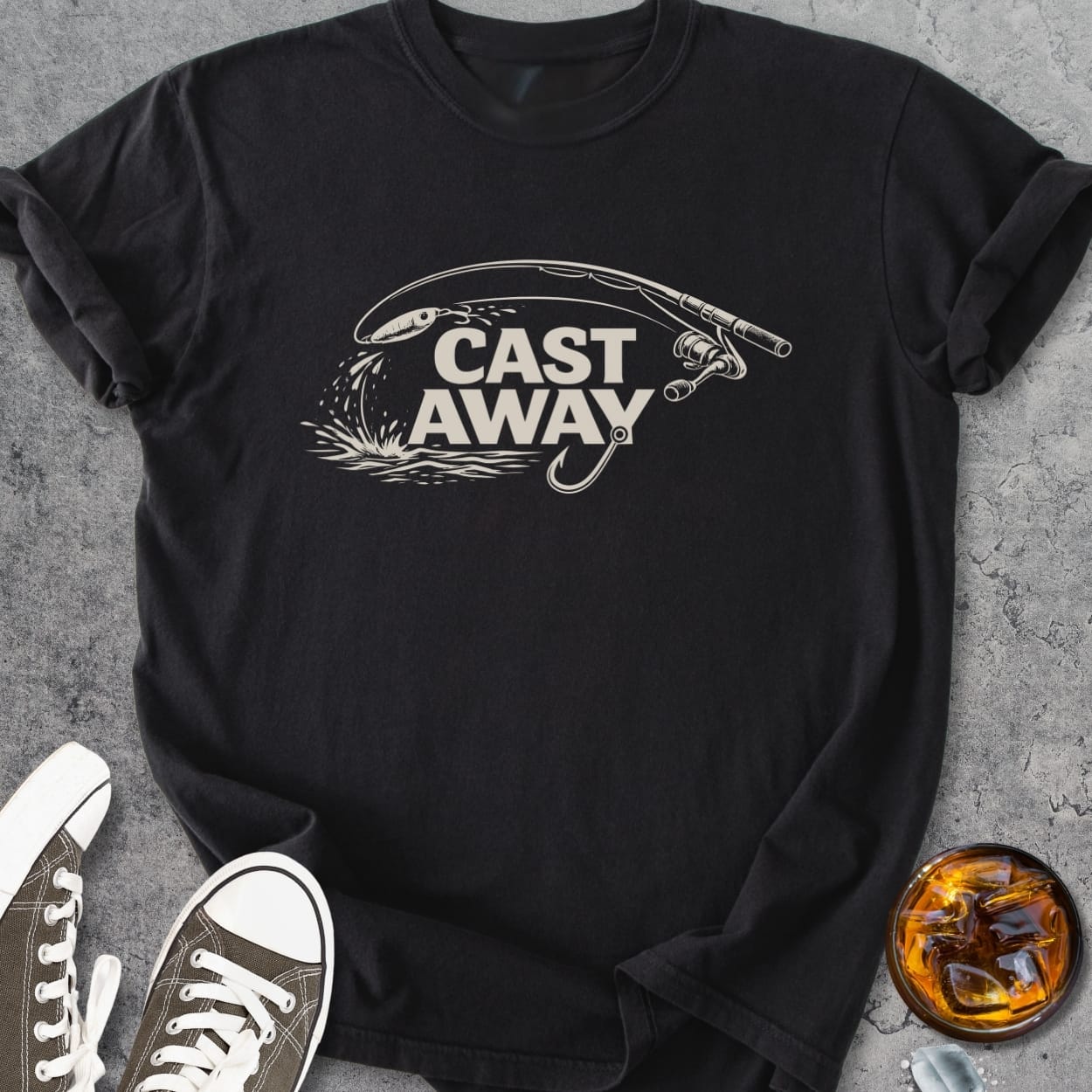 Cast Away - Premium Heavyweight Tee