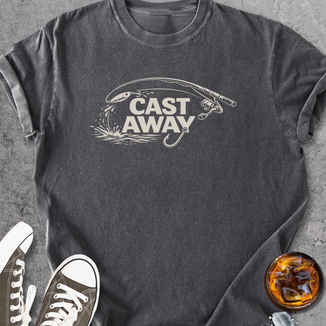 Cast Away - Premium Heavyweight Tee