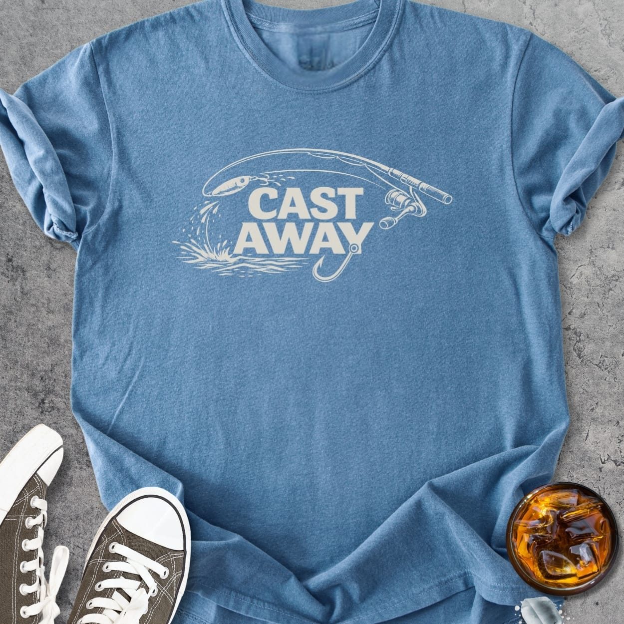 Cast Away - Premium Heavyweight Tee