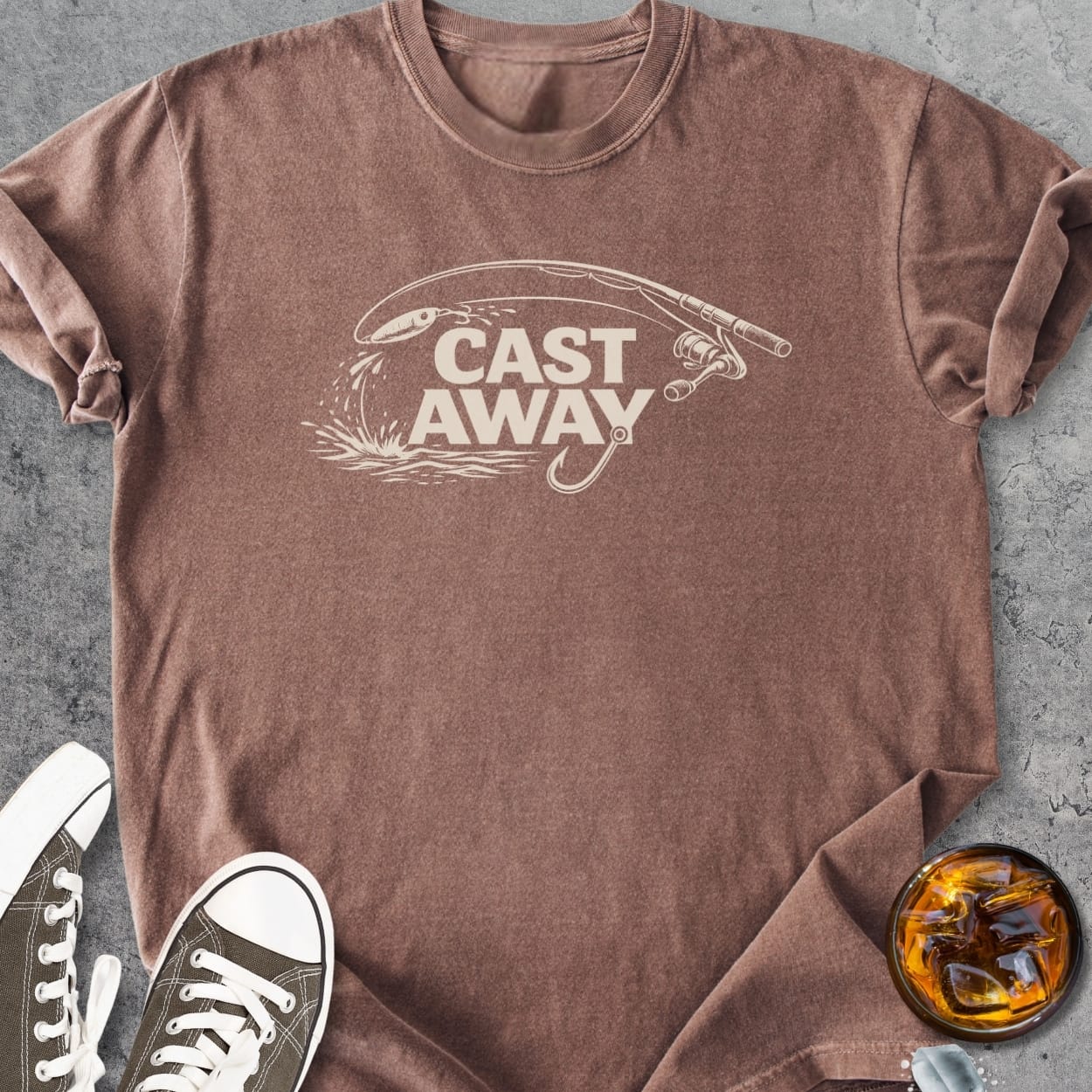 Cast Away - Premium Heavyweight Tee