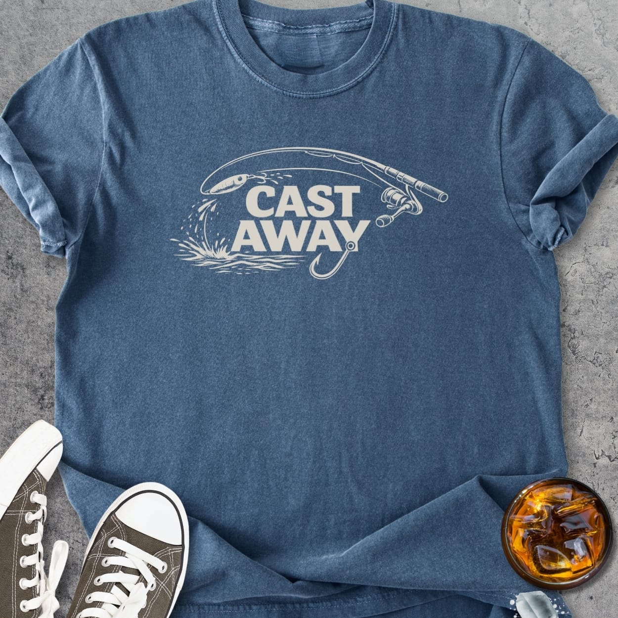 Cast Away - Premium Heavyweight Tee