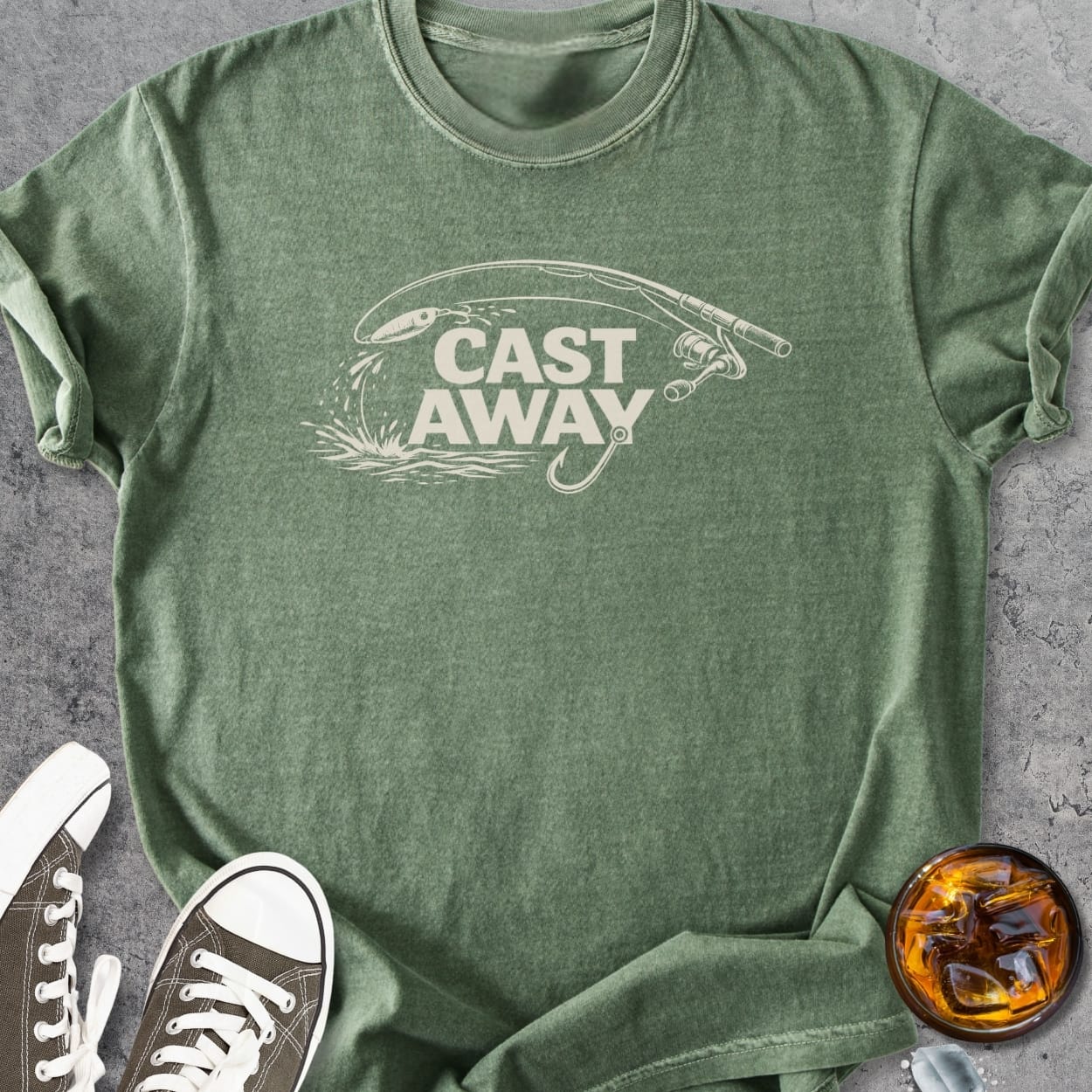 Cast Away - Premium Heavyweight Tee