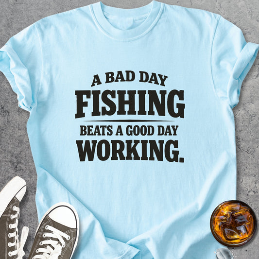 Bad Day Fishing  - Vintage Heavyweight Tee