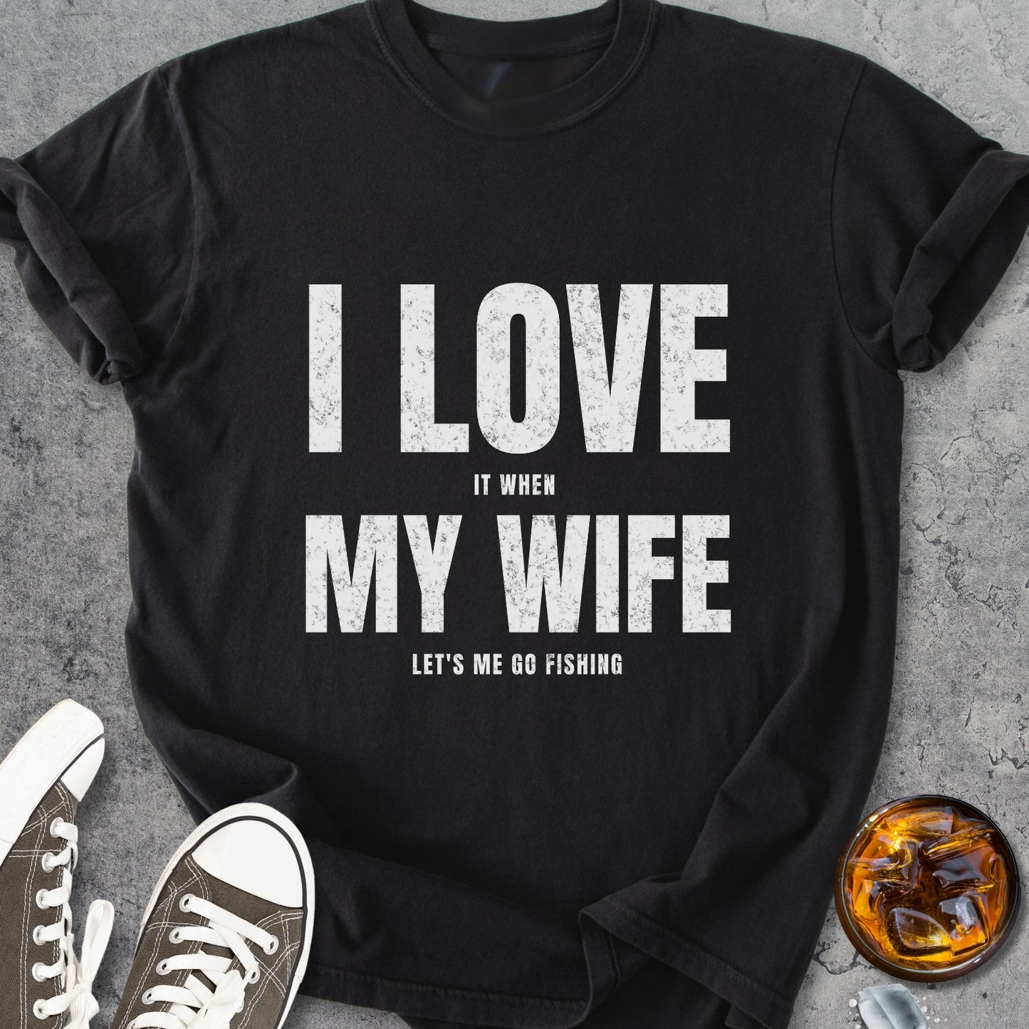 I Love My Wife - Vintage Heavyweight Tee