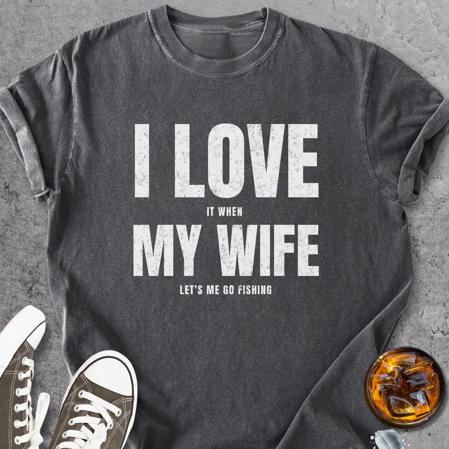 I Love My Wife - Vintage Heavyweight Tee
