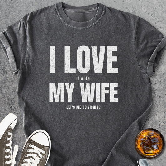 I Love My Wife - Vintage Heavyweight Tee