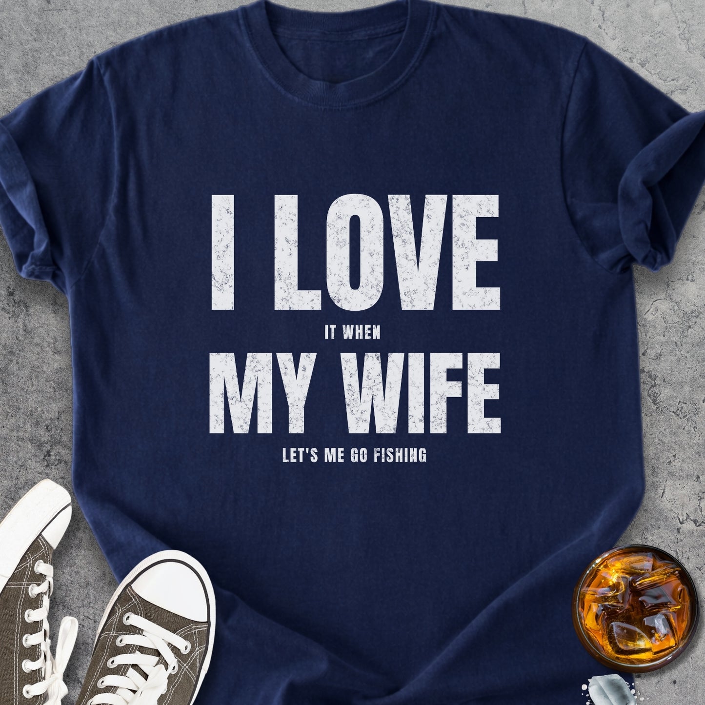 I Love My Wife - Vintage Heavyweight Tee