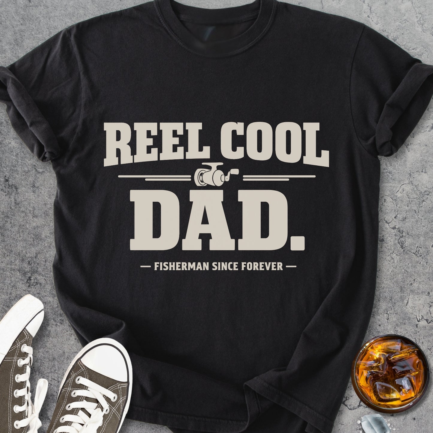 Reel Cool Dad - Vintage Heavyweight Tee