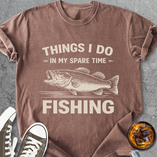 Sparetime Fishing - Vintage Heavyweight Tee