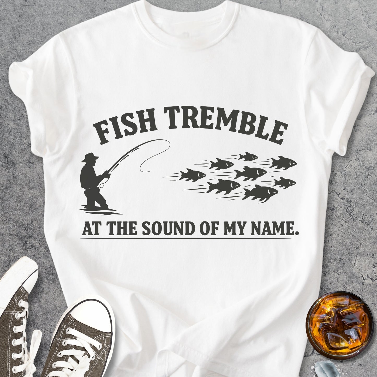 Fish Tremble   - Vintage Heavyweight Tee
