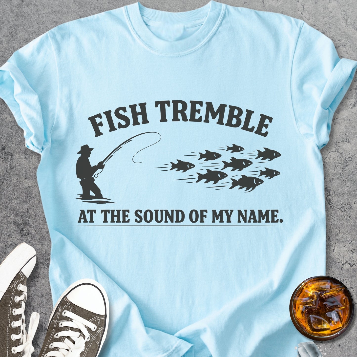 Fish Tremble   - Vintage Heavyweight Tee