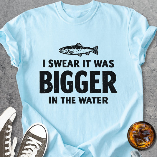 I Swear It Was Bigger   - Vintage Heavyweight Tee