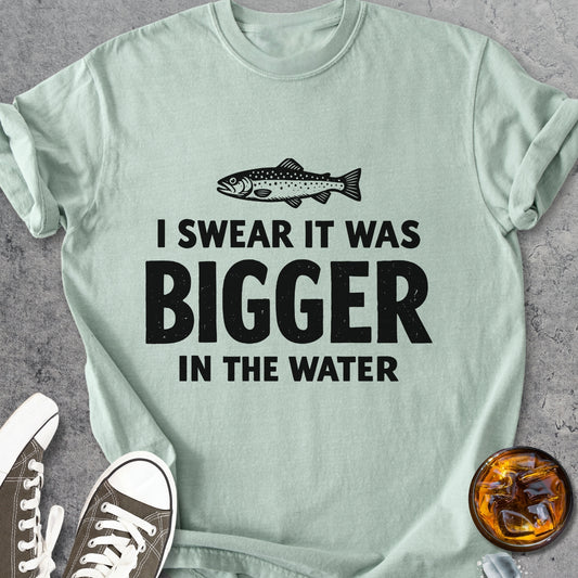I Swear It Was Bigger   - Vintage Heavyweight Tee