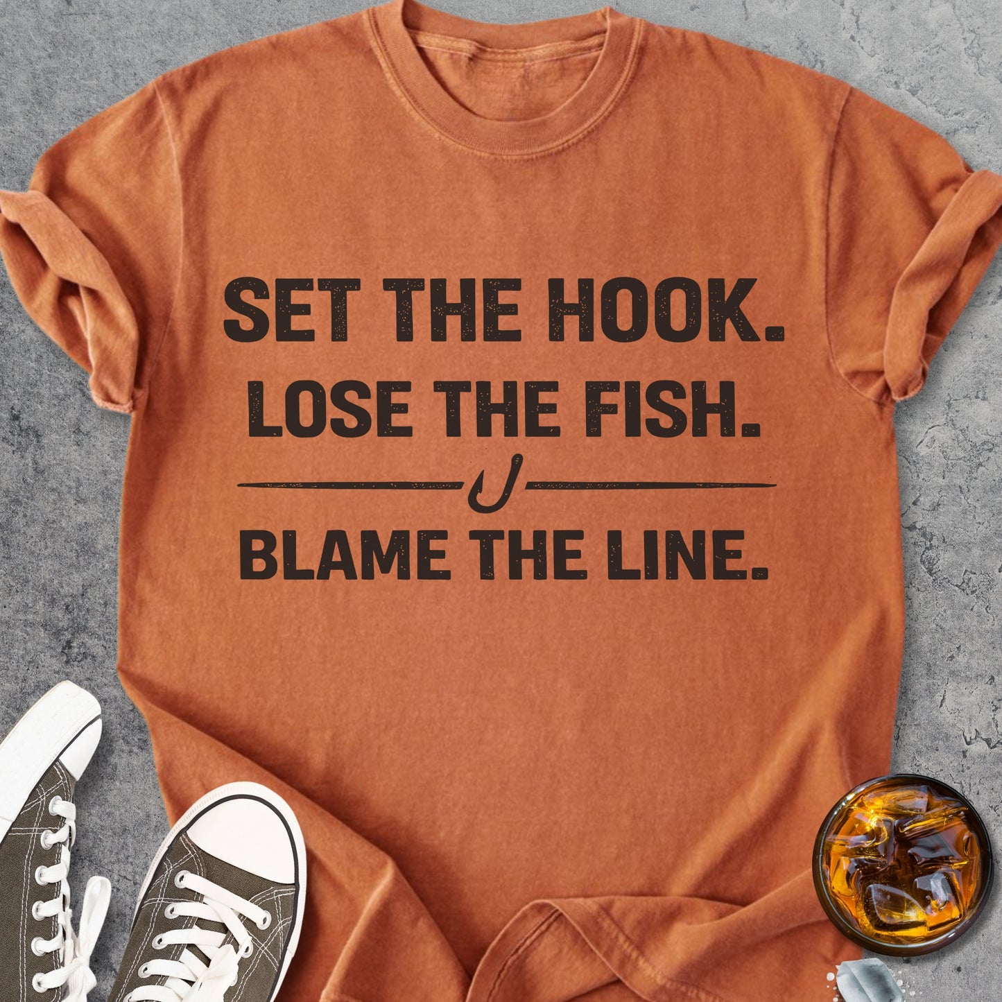 Set The Hook - Vintage Heavyweight Tee