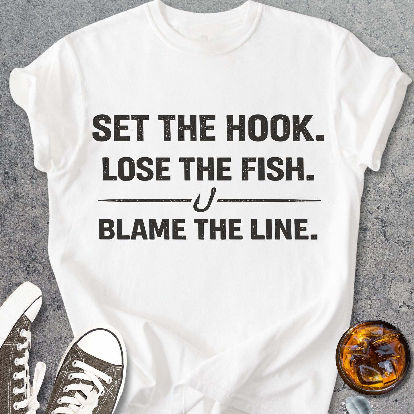 Set The Hook - Vintage Heavyweight Tee