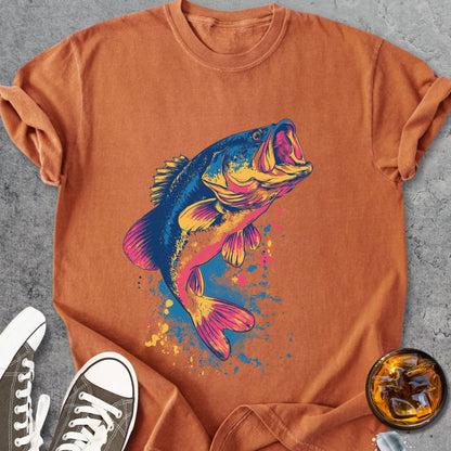 Neon Strike Bass - Vintage Heavyweight Tee