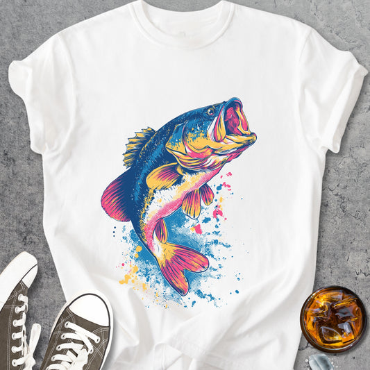 Neon Strike Bass - Vintage Heavyweight Tee