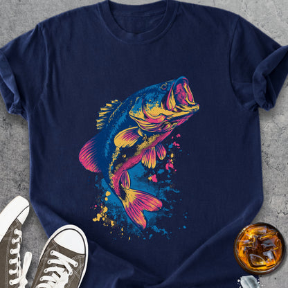 Neon Strike Bass - Vintage Heavyweight Tee