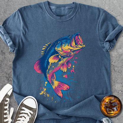 Neon Strike Bass - Vintage Heavyweight Tee