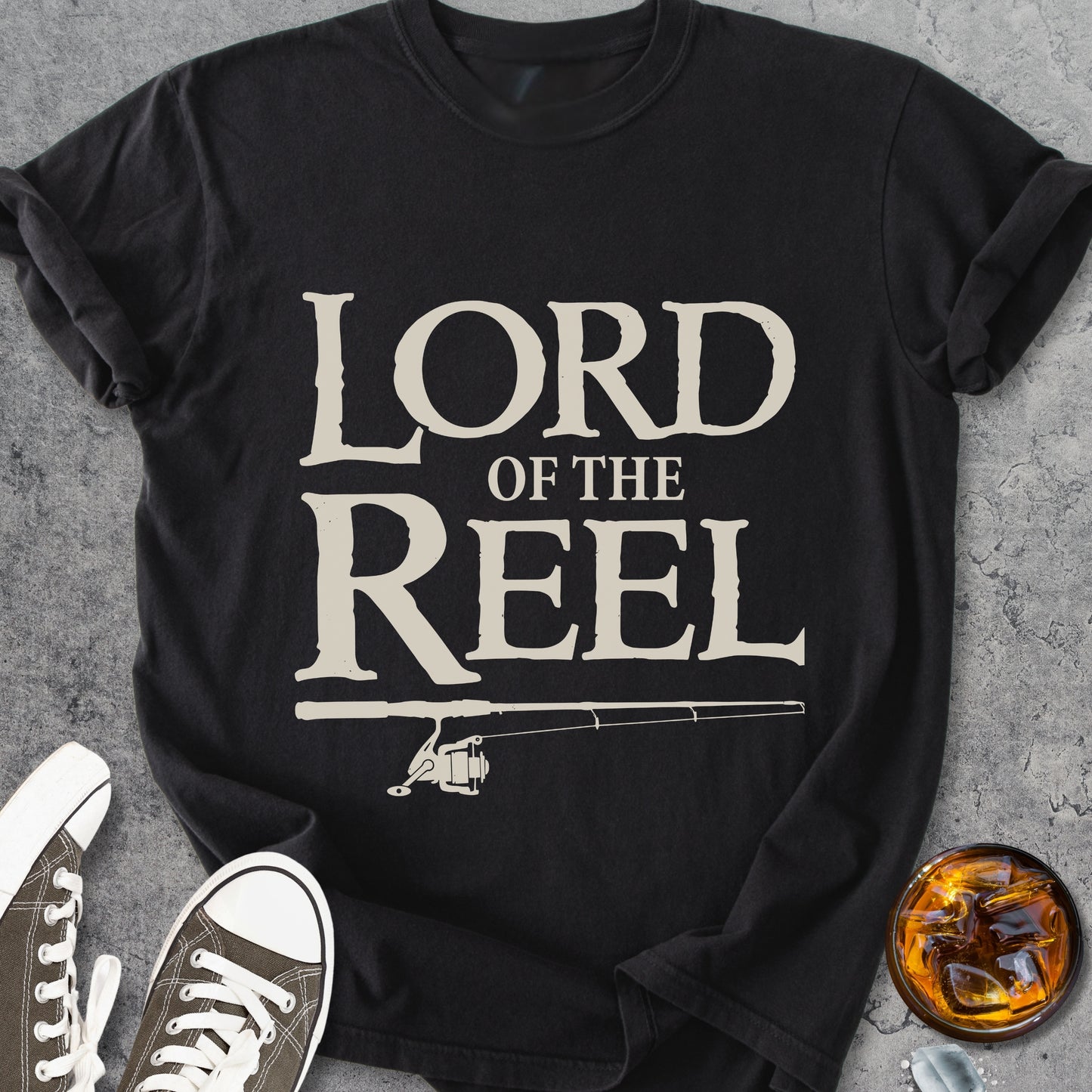 Lord Of The Reel - Vintage Heavyweight Tee