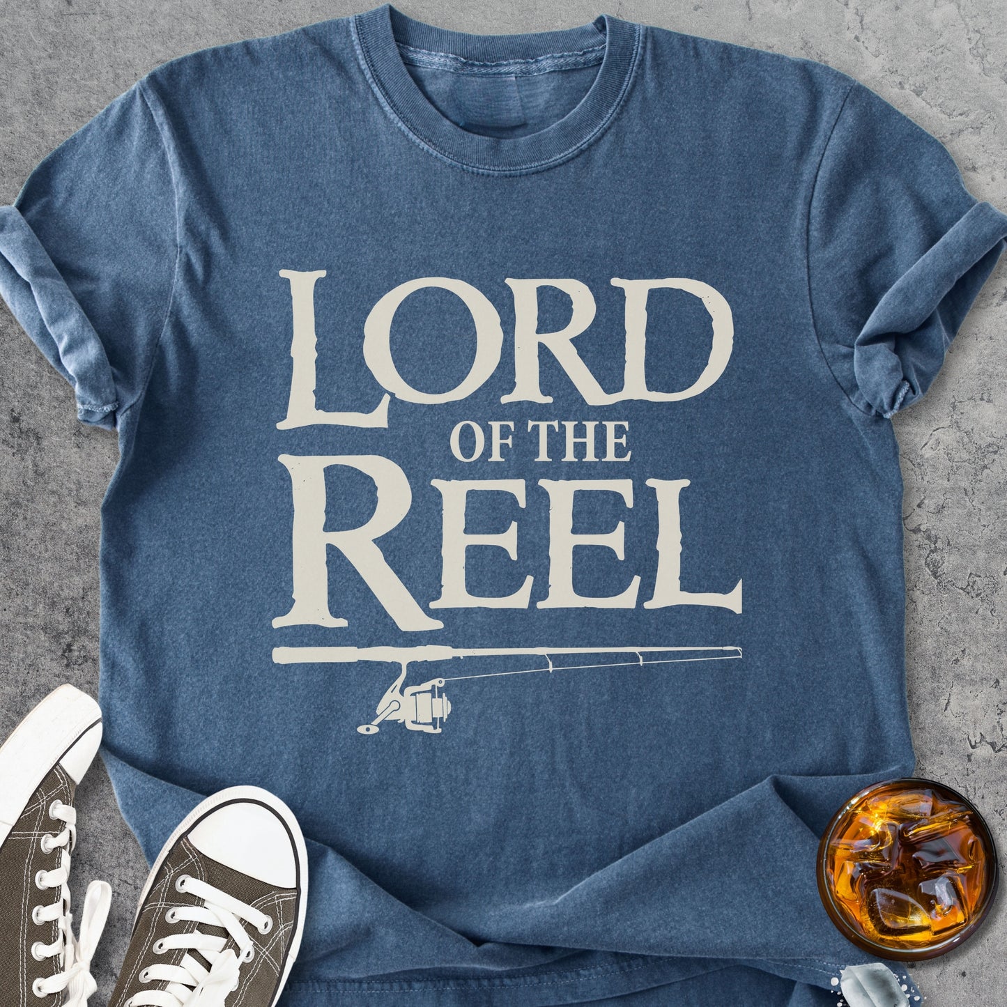 Lord Of The Reel - Vintage Heavyweight Tee