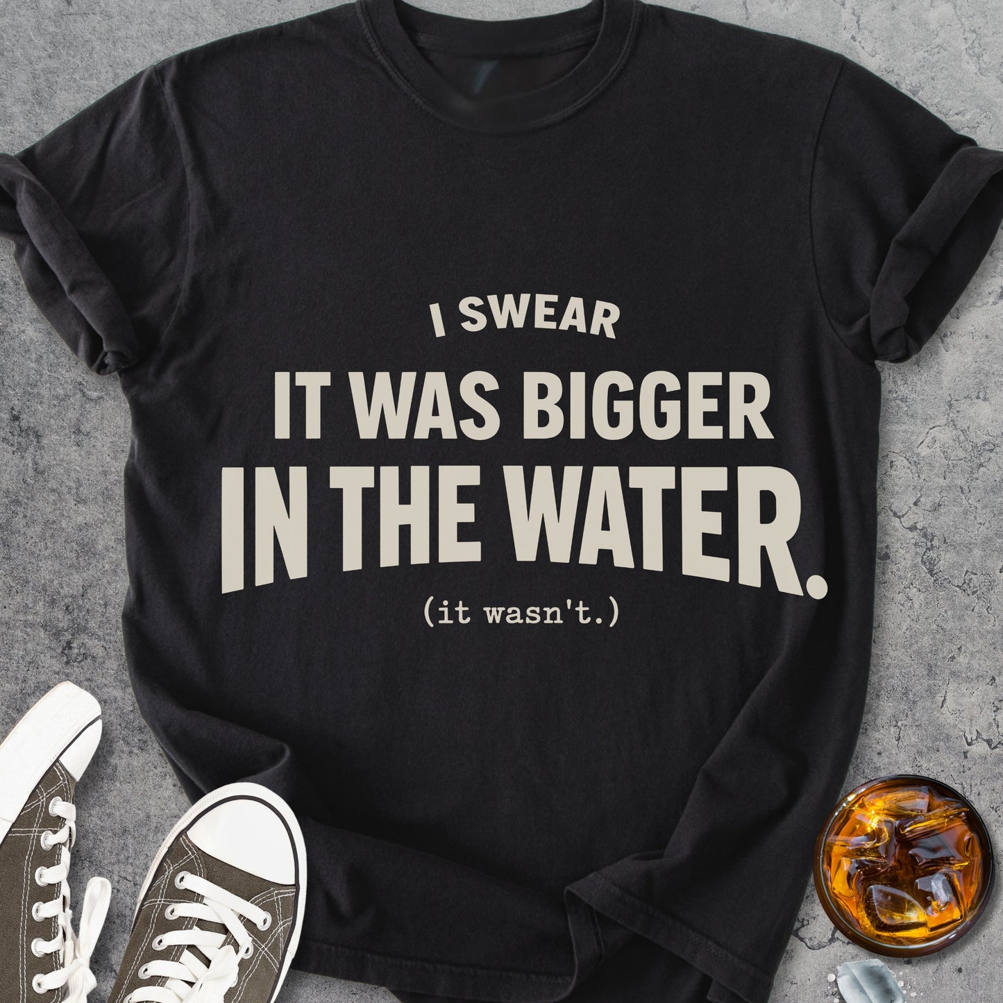 It Was Bigger - Vintage Heavyweight Tee