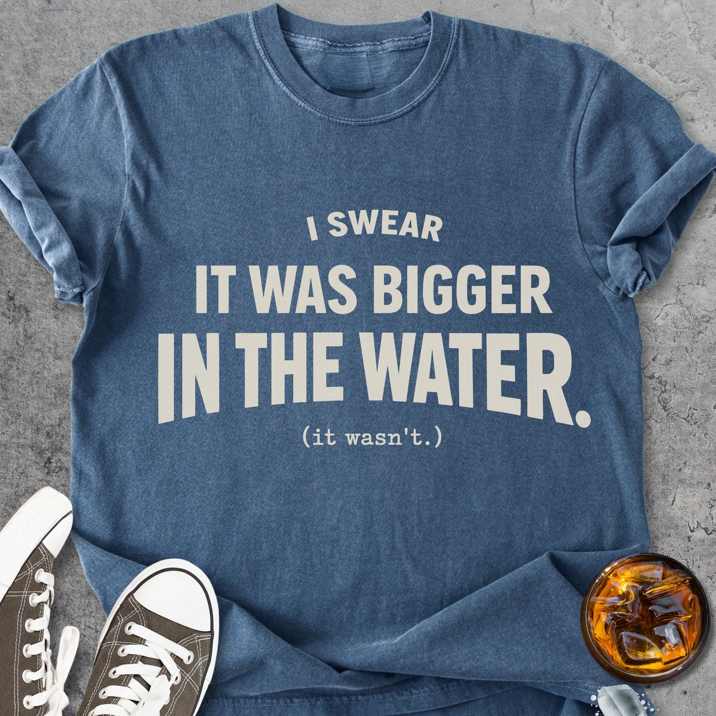 It Was Bigger - Vintage Heavyweight Tee