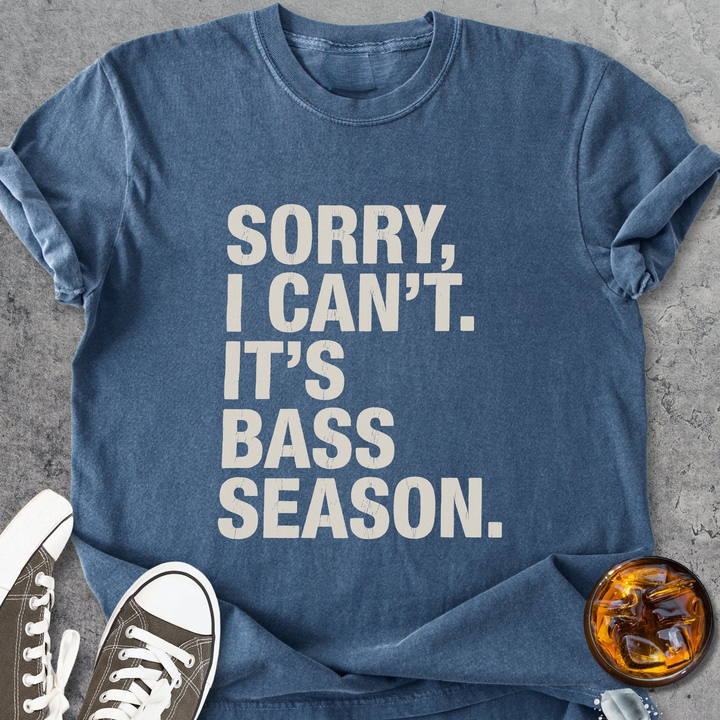 Bass Season - Vintage Heavyweight Tee