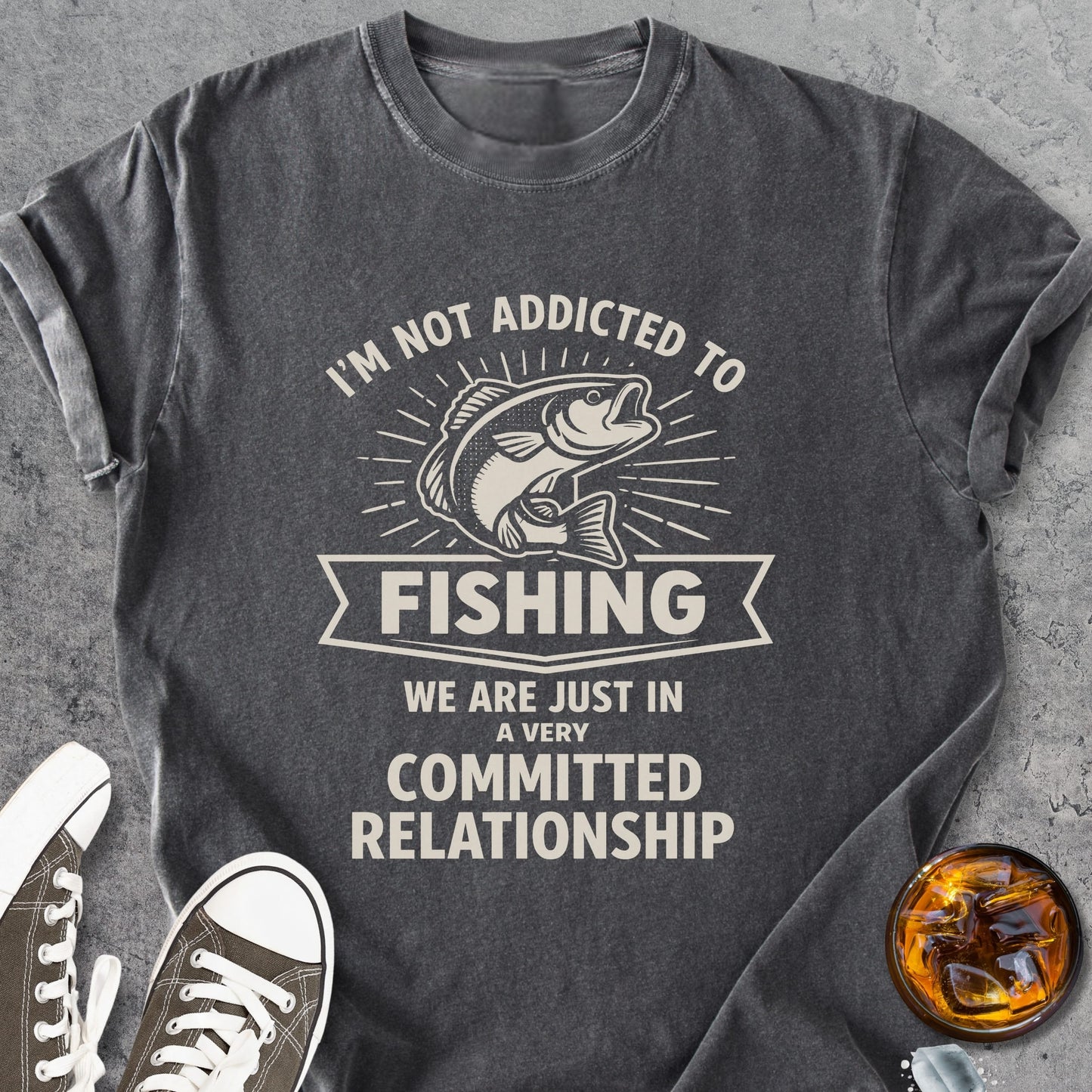 Not Addicted - Vintage Heavyweight Tee