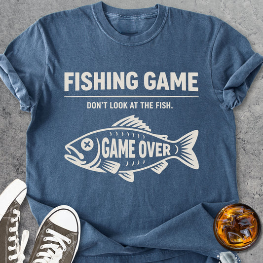 Fishing Game - Vintage Heavyweight Tee