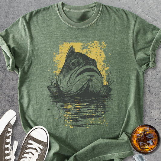 Grumpy Fish - Vintage Heavyweight Tee