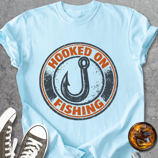 Hooked On Fishing - Vintage Heavyweight Tee
