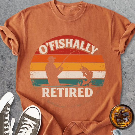 O'Fishally Retired - Vintage Heavyweight Tee