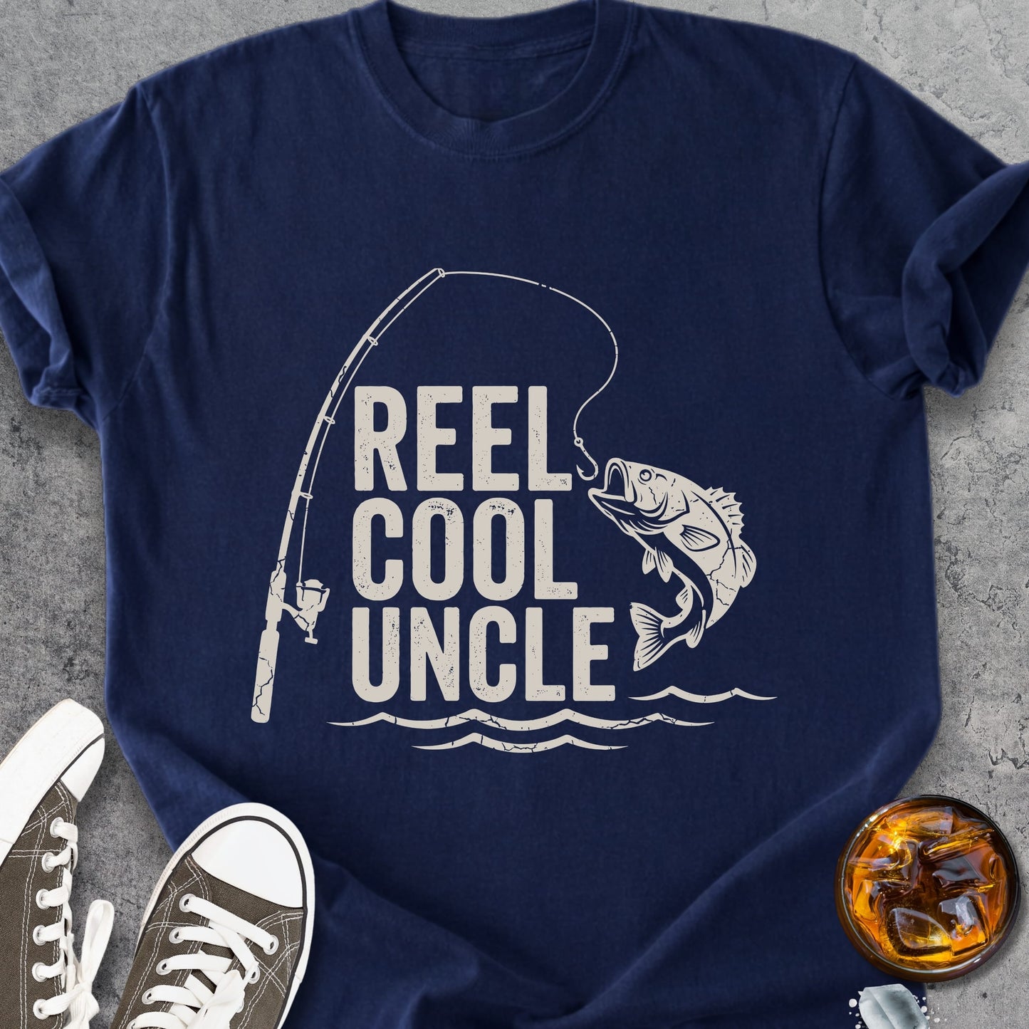 Reel Cool Uncle - Vintage Heavyweight Tee